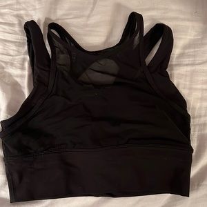 Lululemon black sports bra